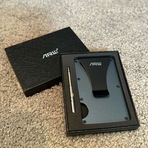 Men’s Blue/Gray Compact Wallet - RFID blocking NEW